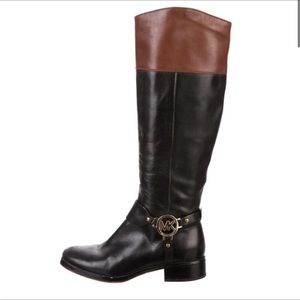 Michael Kors Leather Boots